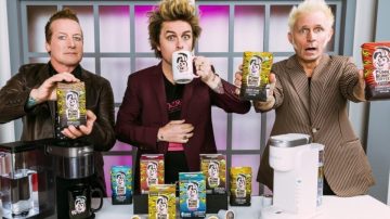 Green Day presentó su nueva marca de café