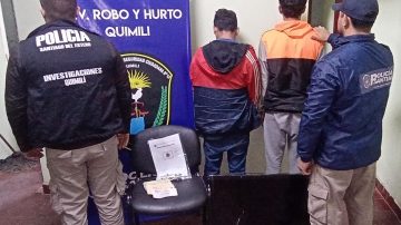 Detienen a dos sujetos acusados de robo y les secuestran drogas durante un operativo