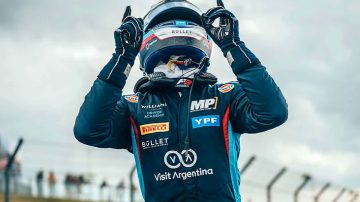 Colapinto hizo una gran carrera en Austria y terminó segundo