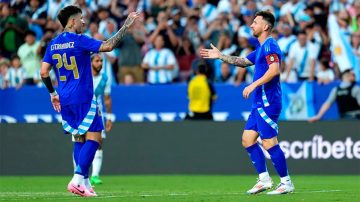 Argentina goleó a Guatemala en Estados Unidos