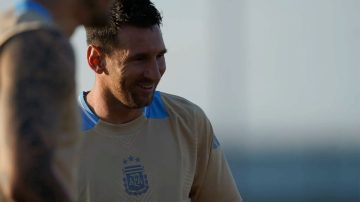 Argentina se entrenó con algunas ausencias