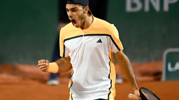 Cerúndolo se instaló en los octavos de Roland Garros