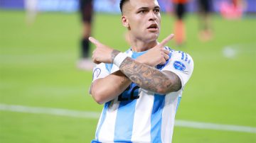 Argentina festejó de la mano de Lautaro