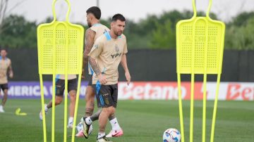 La posible formación de Argentina para enfrentar a Chile