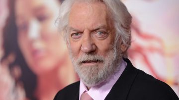 El cine llora la muerte de Donald Sutherland
