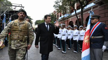 Zamora encabezó el acto central por el Día de la Independencia