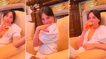 Tamara Petinatto le dice “te amo” a Alberto Fernández en un escandaloso video