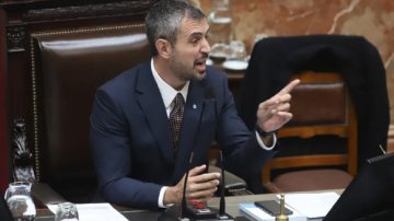 Martín Menem se desmarcó de diputados de LLA que visitaron a represores