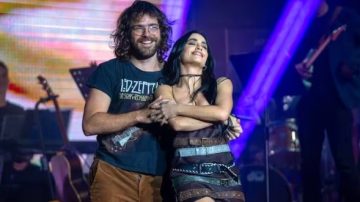 Lali Espósito y Peter Lanzani contaron detalles de cómo fue su historia de amor