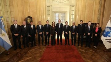 Zamora participó de una reunión con Diana Mondino