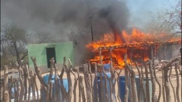 Solidaridad: el drama de una familia del interior santiagueño que perdió todo en el incendio de su humilde vivienda