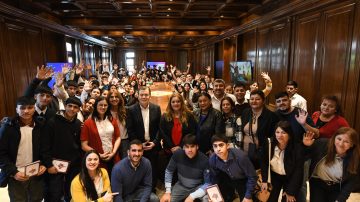 Gerardo Zamora se reunió con estudiantes de Copo, Silípica y San Martín