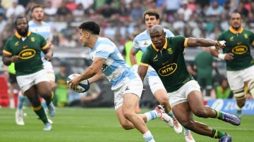 Los Pumas perdieron ante Sudáfrica y terminaron terceros en el Rugby Championship