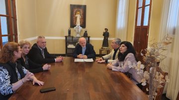 La Subsecretaría de Turismo de Capital participó de la reunión con el arzobispo Vicente Bokalic sobre una propuesta de destino religioso