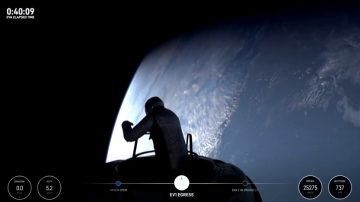 Finalizó con éxito la Misión Polaris de SpaceX, la primera caminata espacial de turistas de la historia
