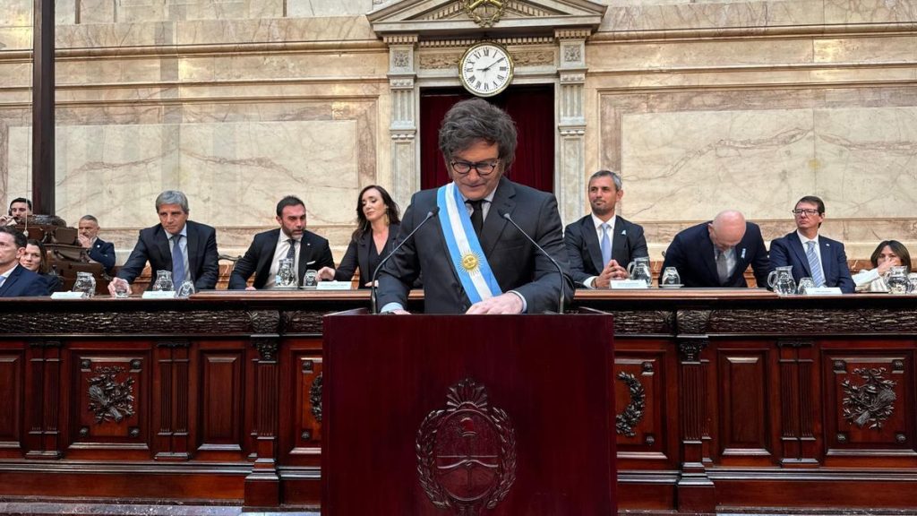 Qué pasó con el rating durante el discurso de Javier Milei en el Congreso