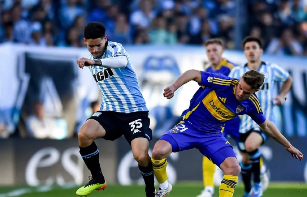 Racing se lo dio vuelta a Boca: Fue 2 a 1 en el “Cilindro” de Avellaneda