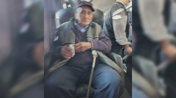 Desesperada búsqueda de un hombre de 90 años: tomó el colectivo y desapareció