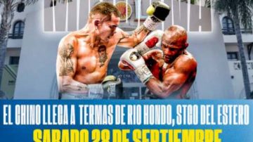 “El Chino” Maidana llega a Las Termas para un megafestival de boxeo