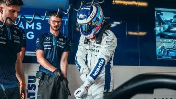 Franco Colapinto hizo una buena primera práctica libre y se ubicó 11° en el GP de Singapur