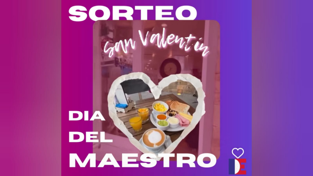 Sorteo Día del Maestro: ganate una merienda para 4 personas