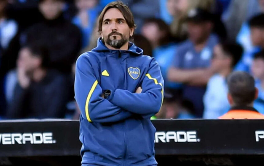 Tras la derrota con Belgrano, renunció Diego Martínez en Boca