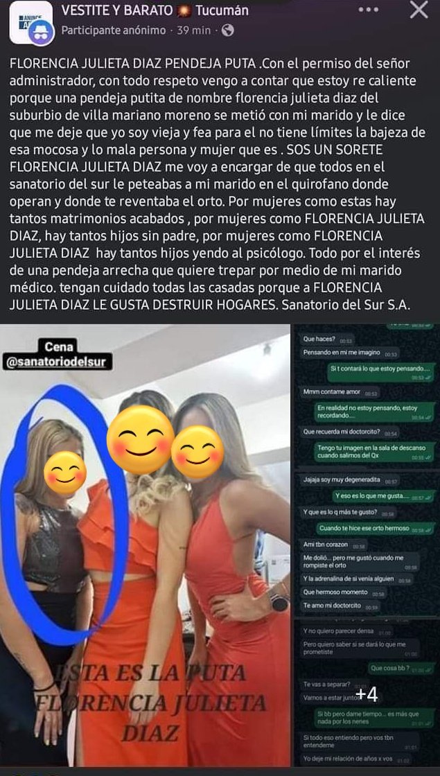 Los mensajes que desataron el escándalo