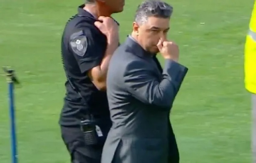 El polémico gesto de Marcelo Gallardo “a lo Labruna” que fue tendencia en redes