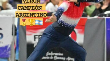 Joel Verón, destreza y estilo para ser otra vez el campeón argentino de Patín Artístico