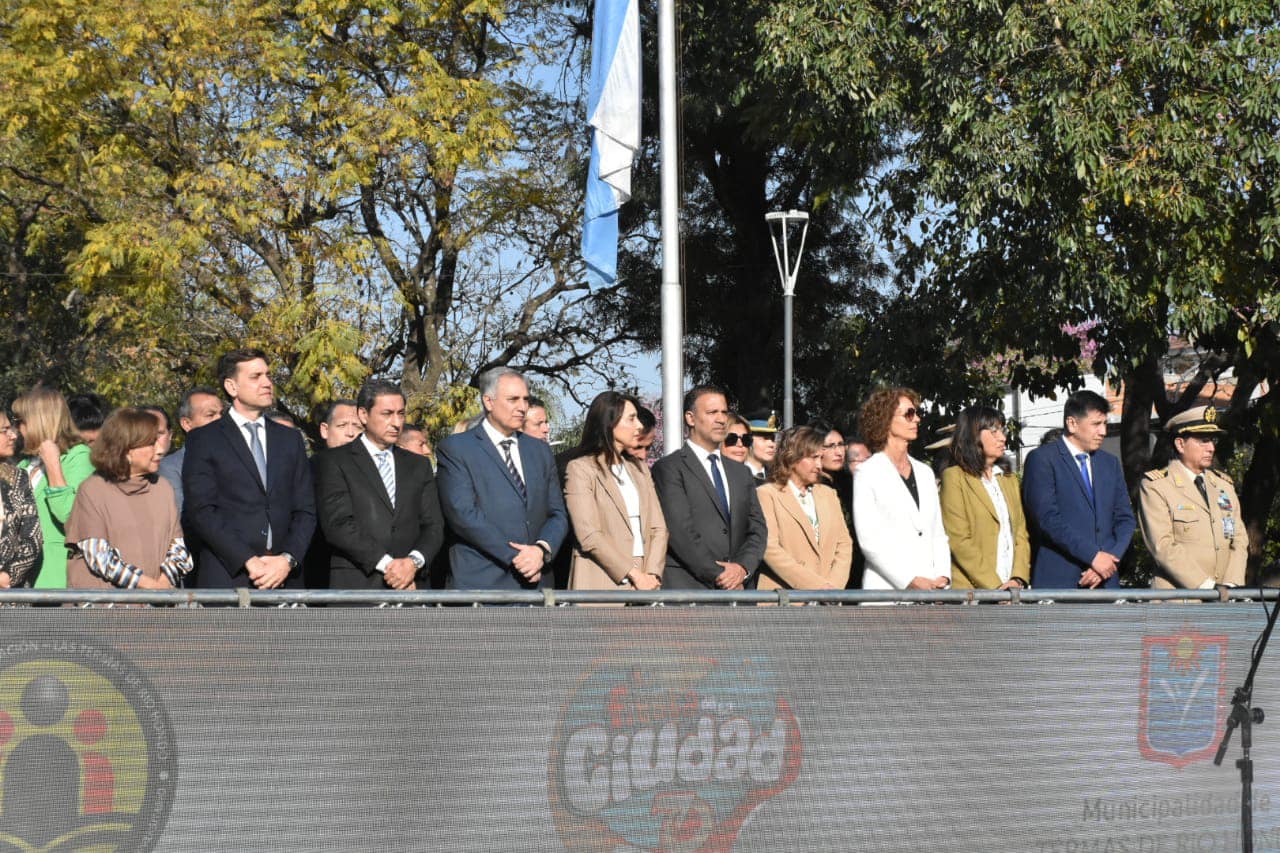 Esta mañana se realizó el acto protocolar