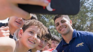 Los Pumas agradecen el cariño de los hinchas santiagueños