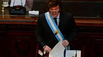 Javier Milei presentó el Presupuesto 2025 en el Congreso