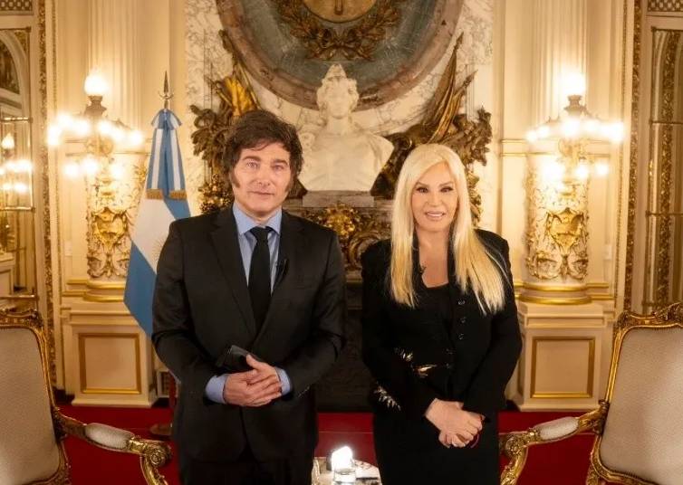 Milei con Susana Giménez: “Yo soy bueno como economista y se de crecimiento, pero no hago magia”