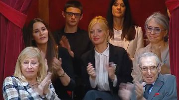 Así llegaba Yuyito González a la presentación del Presupuesto 2025 de Javier Milei