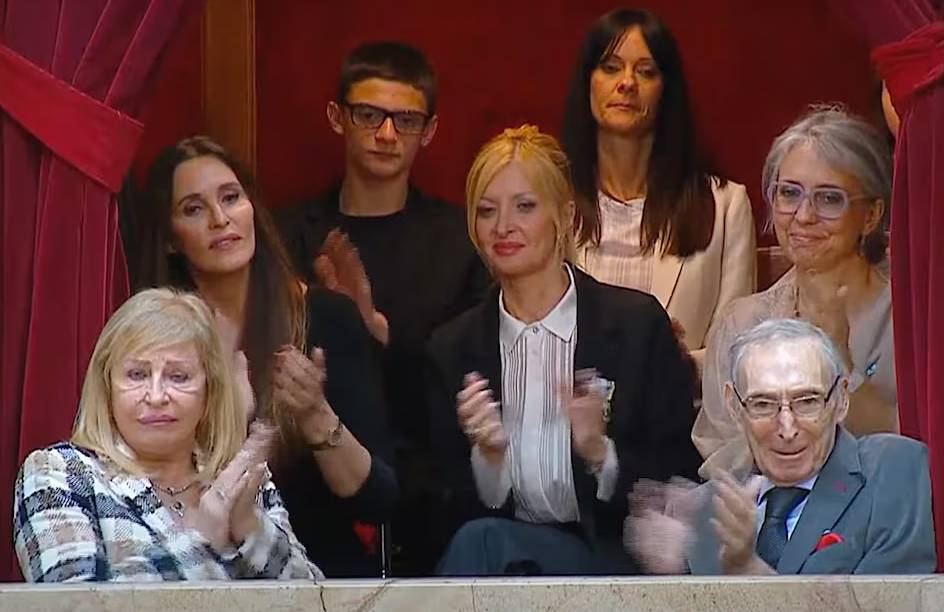 Así llegaba Yuyito González a la presentación del Presupuesto 2025 de Javier Milei