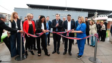 Zamora inauguró el barrio Parque del Río Uno y volvió a criticar las políticas de ajuste del Gobierno Nacional