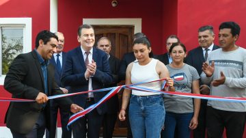 Gerardo Zamora inauguró obras en Colonia Jaime con un llamado al federalismo en tiempos de crisis