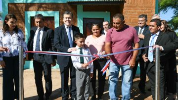 El Gobernador Zamora inauguró jardines de infantes y obras en el Departamento Pellegrini