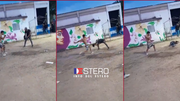 Brutal golpiza a un joven a la salida de un baile
