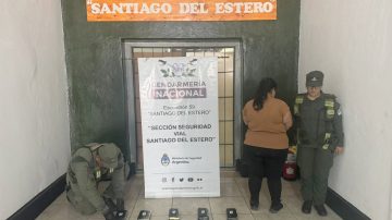 Banda: descubren a una mujer boliviana con más de 5 kilos de cocaína en un colectivo