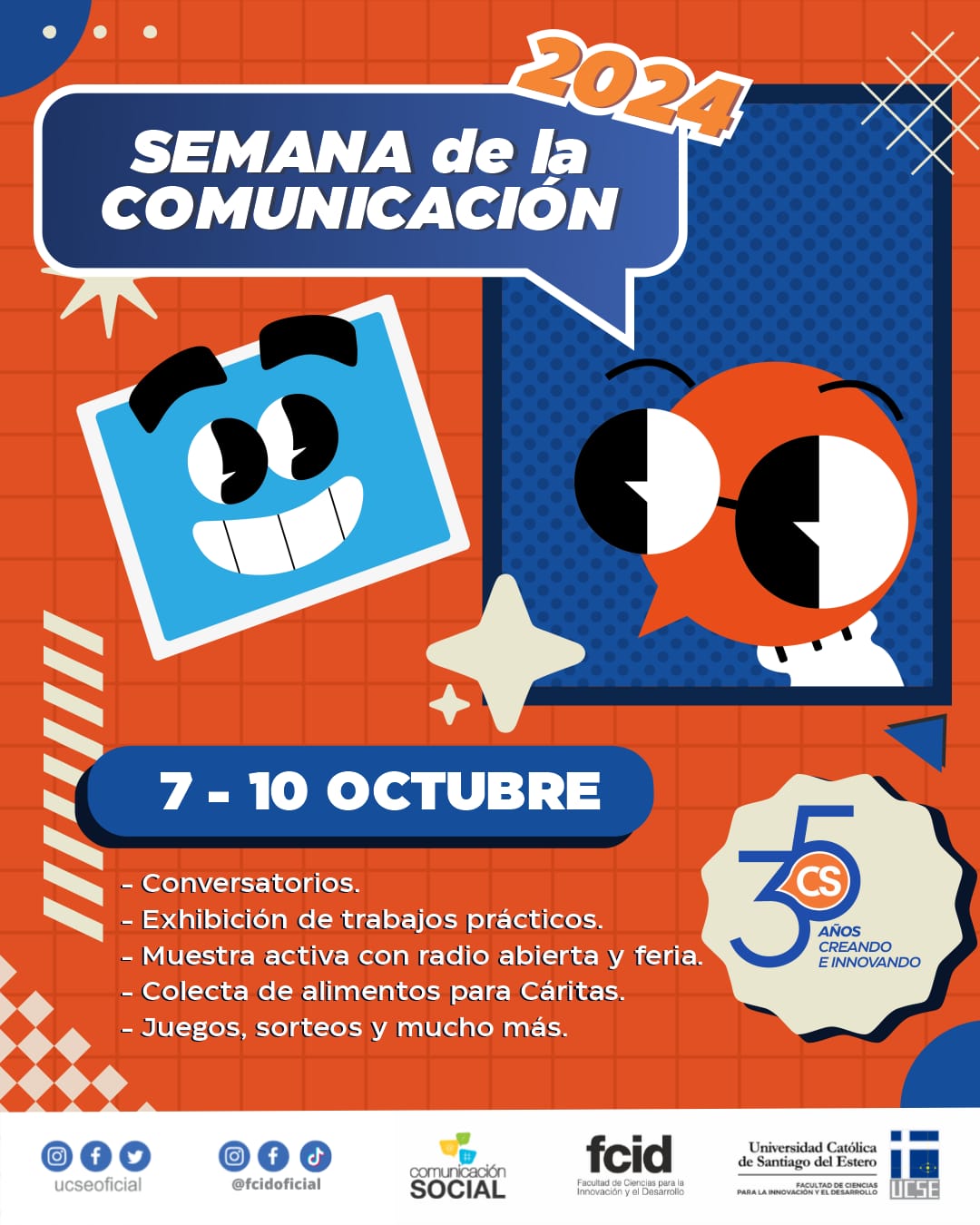 Agenda de la Semana de la Comunicación