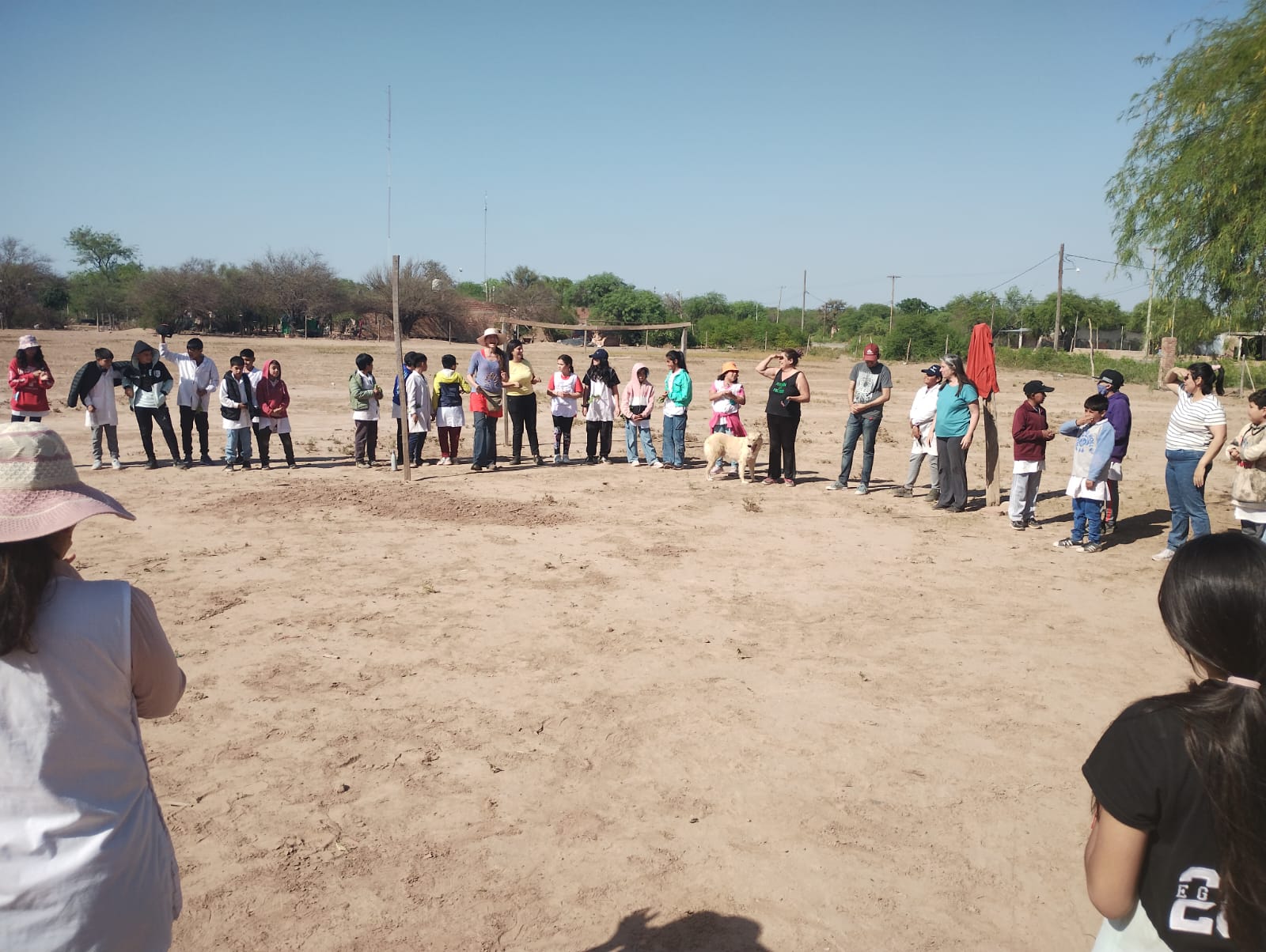 Participaron estudiantes de nivel secundario y las comunidades