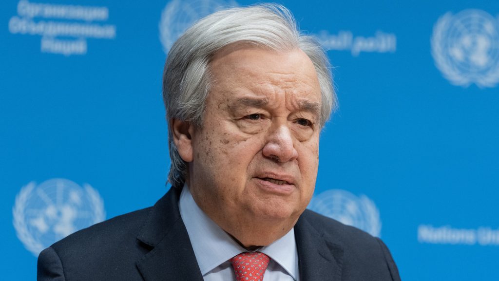 Israel declara “persona non grata” al secretario general de la ONU