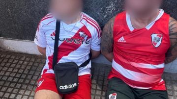 Un santiagueño quiso ver el partido de River y terminó preso
