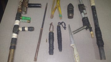 Menores con tumberas desataron el caos en pleno operativo policial en el B° Villa del Carmen