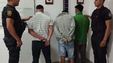 Detienen a tres delincuentes por el robo a un anciano en Loreto: son oriundos de Tucumán y Neuquén