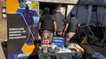 Duro golpe al narcomenudeo en Loreto tras dos allanamientos en el barrio Centro