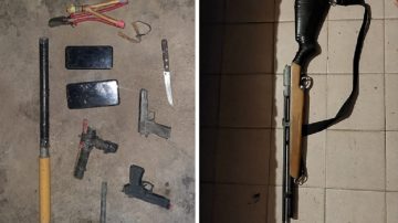 La Banda: allanan dos casas, detienen a dos hombres y secuestran armas y drogas