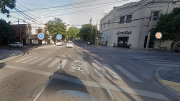 Violento choque en Moreno y Güemes deja como saldo a una mujer y su bebé heridos