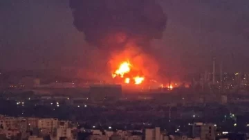 Tensión en Medio Oriente: Israel confirmó que lanzó una réplica contra Irán